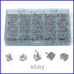 AZDENT Dental Ortho MIM Monoblock Brackets Braces Mini Roth MBT. 022 /Buccal Tube