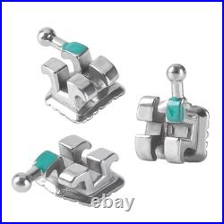 AZDENT Dental Ortho MIM Monoblock Brackets Braces Mini Roth MBT. 022 /Buccal Tube
