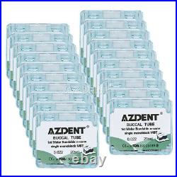 AZDENT Dental Orthodonic Buccal Tube Monoblock Bondable 1st Molar Single MBT 022