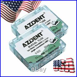 AZDENT Dental Orthodontic Buccal Tube 1st Molar Tube MBT. 022 Monoblock Non-Conv