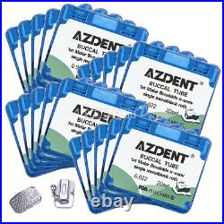 AZDENT Dental Orthodontic Buccal Tubes Bondable Roth 0.22 Non-Conv 1st Molar