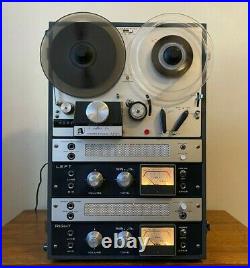 Akai M8 Portable Vacuum Tube Reel to Reel Tape Deck. Mono Blocks. Watch Video