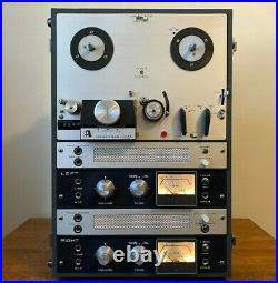 Akai M8 Portable Vacuum Tube Reel to Reel Tape Deck. Mono Blocks. Watch Video