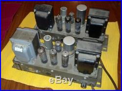 Ampex 6973 Monoblock Tube Amplifiers Triad Transformers