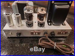 Ampex Tube monoblock Amplifiers Stereo pair Triad transformers Sound amazing