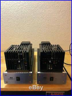 Antique Sound Lab Wave-25 Mono Block Tube Amplifiers