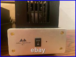 Antique sound lab AV-8 monoblock tube amps witg box