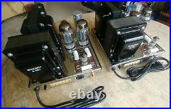 Audiophile Quality Dynaco Mark III Monoblock Tube Amplifier Pair KT88 + Mullard