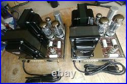 Audiophile Quality Dynaco Mark III Monoblock Tube Amplifier Pair KT88 + Mullard