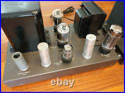 BARGAIN Pair EICO HF-22 Tube MONO BLOCK Power Amplifiers, Vintage Tubes