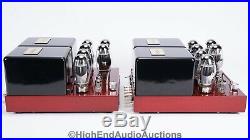 Bob Carver Crimson 350 Vacuum Tube Monoblock Power Amplifiers KT-150 350 Watts