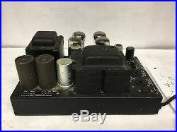 Bogen MO-100a mono block tube power amplifier Works Nice