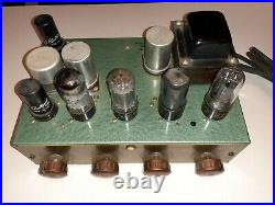 Bogen Tube Amplifier Vintage 1950 Mono-block