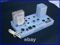 Brociner Ul1 Kt66 Ultra Linear Tube Amplifier, Output Transformer Shown Testing