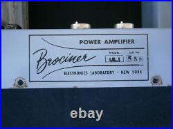 Brociner Ul1 Kt66 Ultra Linear Tube Amplifier, Output Transformer Shown Testing