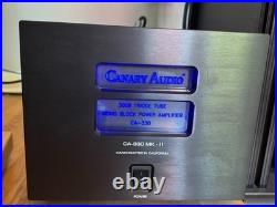 Canary Audio CA-330 MK-II 300B Vacuum Tube Monoblock Amplifiers