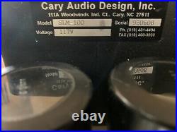 Cary Audio SLM-100 Monoblock Tube Power Amplifiers The Original Factory Boxes