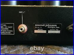 Conrad-Johnson Premier 8 275 Watt Vacuum Tube Mono Blocks Amplifiers Pair
