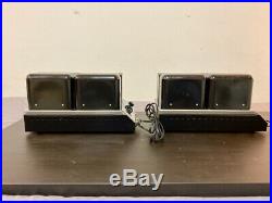 Consecutive Dated Pair McIntosh MC75 Monoblock Tube Amplifiers, Shiny, Working