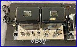 Consecutive Dated Pair McIntosh MC75 Monoblock Tube Amplifiers, Shiny, Working