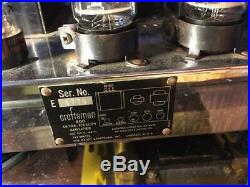 Craftsmen C-500-A Mono-Block Tube Amplifiers(one pair)