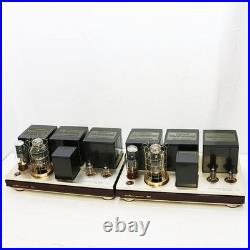 DDP Rare LUXMAN MB-300 Monoblock Tube Amp Pair WE 300B Sequential Serviced EX+