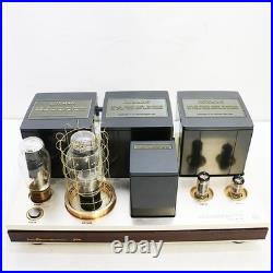 DDP Rare LUXMAN MB-300 Monoblock Tube Amp Pair WE 300B Sequential Serviced EX+