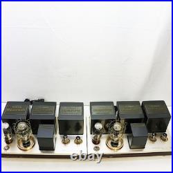 DDP Rare LUXMAN MB-300 Monoblock Tube Amp Pair WE 300B Sequential Serviced EX+