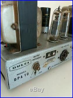 DULCI DPA-10 Monoblock tube valve vintage amplifier amp Mullard 5-10