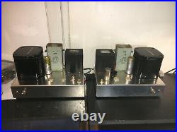 DYNACO A-410 Monoblock Tube Amplifiers With Unitran & Partridge Oil Transformer