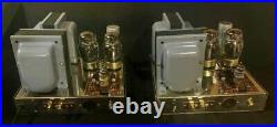 DYNACO DYNAKIT MKlll Mk3 MonoBlock Tube Amplifiers Fully Restored