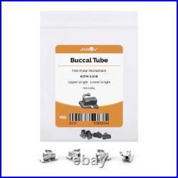 Dental 1st Molar Bondable Buccal Tube Monoblock Non-Convertible Single Roth/MBT