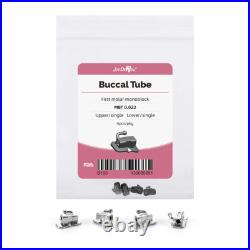 Dental 1st Molar Bondable Mono Buccal Tubes N-Conv Single Roth/MBT 0.018 /0.022