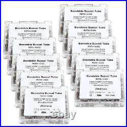 Dental Bondable Monoblock Non-Convertible Single Roth 022 Buccal Tube ZU