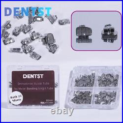 Dental Buccal Tube Molar Bonding Monoblock Non-Convertible Single Tube