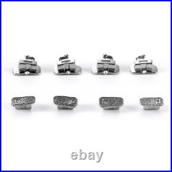 Dental Ortho Buccal Tubes 1st /2nd Molar Bondable Non-Conv Roth/MBT 0.02 /. 018