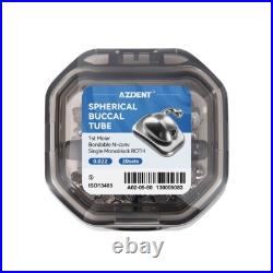 Dental Ortho Buccal Tubes Spherical 1st Molar Roth/MBT 022 Bondable Monoblock