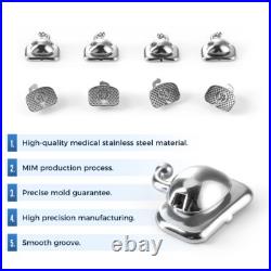 Dental Ortho Buccal Tubes Spherical 1st Molar Roth/MBT 022 Bondable Monoblock