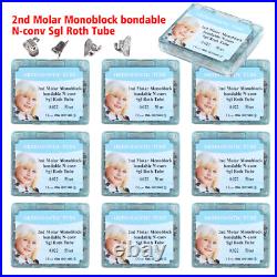 Dental Ortho Monoblock Buccal Tubes 022 2nd Molar Roth Non-conv 500sets