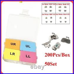 Dental Orthodontic 1st/2nd Molar Bondable Monoblock Single Buccal Tube