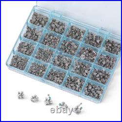 Dental Orthodontic Brackets Braces MIM Monoblock Mini Roth/MBT. 022 Hooks 345
