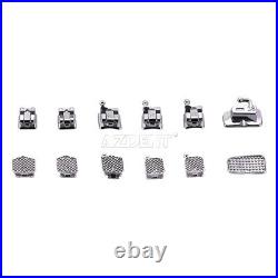 Dental Orthodontic Brackets Passive Self Ligating MBT 022 345 Hook Buccal Tubes