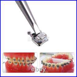 Dental Orthodontic Brackets Passive Self Ligating MBT 022 345 Hook Buccal Tubes