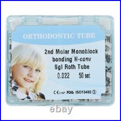 Dental Orthodontic Buccal Tube Molar Tubes Roth MBT 0.022 Convertible Monoblock