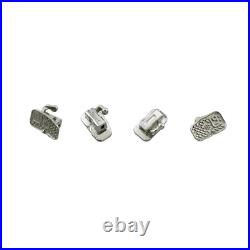 Dental Orthodontic Buccal Tubes 1st 2nd Molar Brackets Roth MBT 0.022 Monoblock