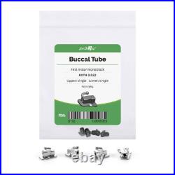 Dental Orthodontic Buccal Tubes 1st Molar Bondable Monoblock Roth/MBT Non-Conv