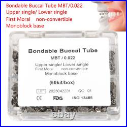 Dental Orthodontic Buccal Tubes 1st Molar MBT/Roth 0.022 Monoblock