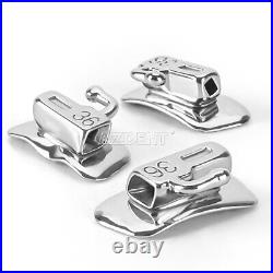 Dental Orthodontic Self Ligating Brackets Roth. 022 Hook 345 Mesh Base/Monoblock