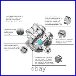 Dental Orthodontic Self Ligating Brackets Roth. 022 Hook 345 Mesh Base/Monoblock