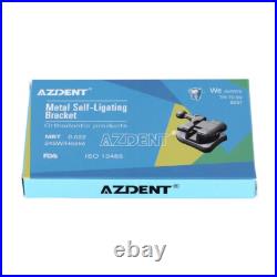 Dental Self Ligating Brackets Roth. 022 Hook 345 Mesh Base/Monoblock Orthodontic